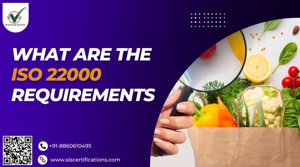 What are the ISO 22000 requirements?